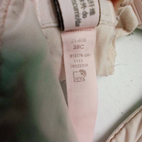 Victorias Secret Body By Victoria No Wire T-Shirt Bra Beige 38C - Picture 6 of 8